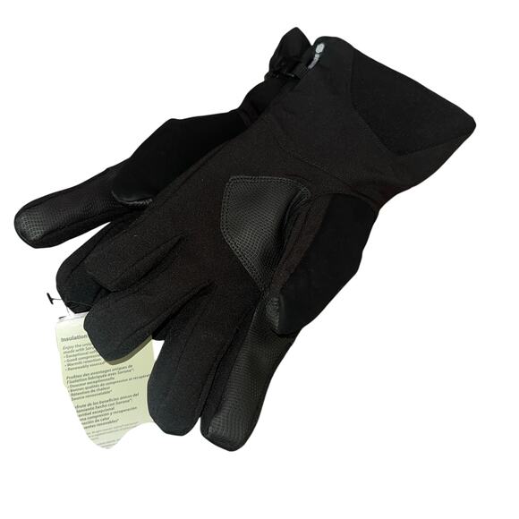 HEAD Gloves Mens Small Black Hybrid Waterproof Ski Snowboard Winter NEW - Picture 3 of 4
